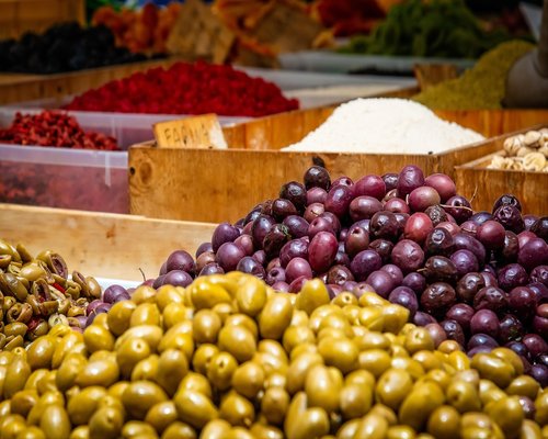 fresh produce at a Mexican local market
